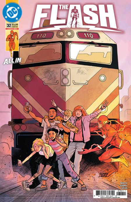 FLASH #32 GAVIN GUIDRY A COVER