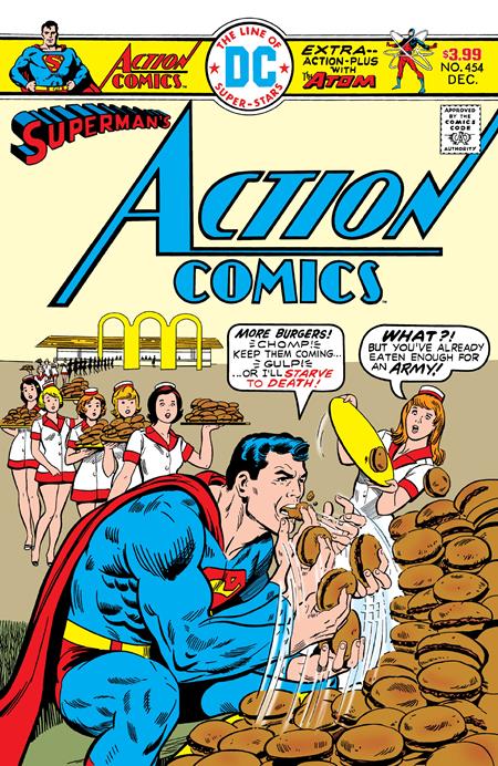 ACTION COMICS #454 FACSIMILE EDITION BOB OKSNER A COVER