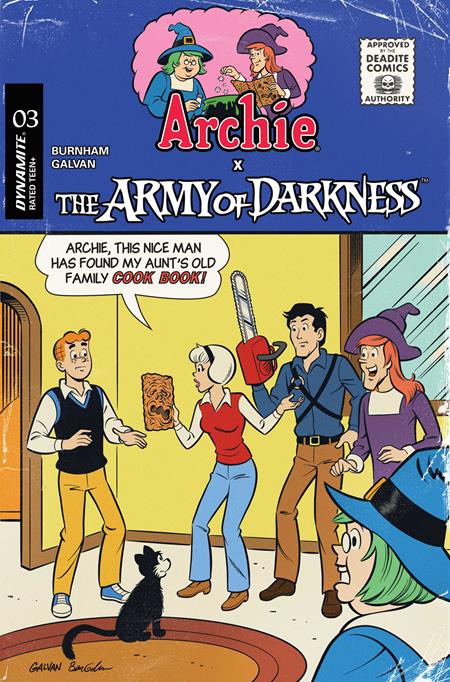 ARCHIE X ARMY OF DARKNESS #3 BILL GALVAN B COVER
