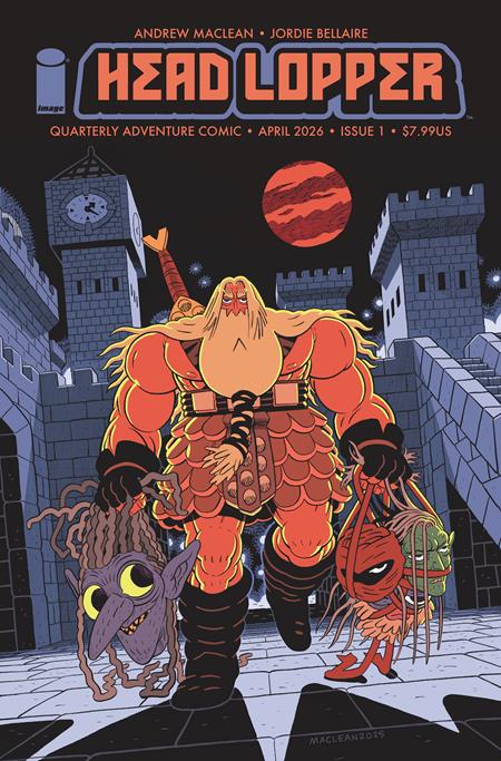 HEAD LOPPER #1 (2026) ANDREW MACLEAN A COVER