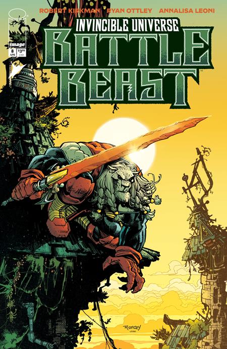 INVINCIBLE UNIVERSE BATTLE BEAST #8 RYAN OTTLEY & ANNALISA LEONI A COVER
