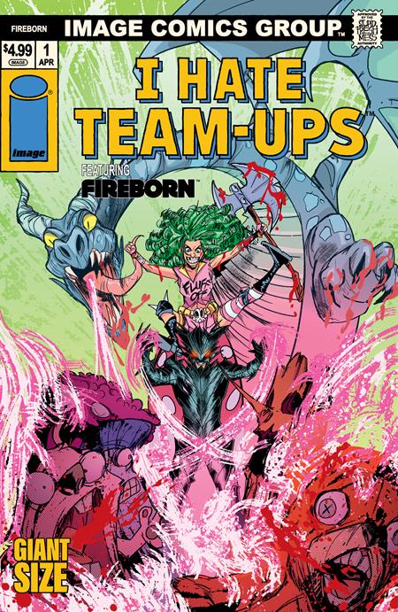 FIREBORN #1  I HATE FAIRYLAND TEAM UP PATRICK MULHOLLAND N COVER