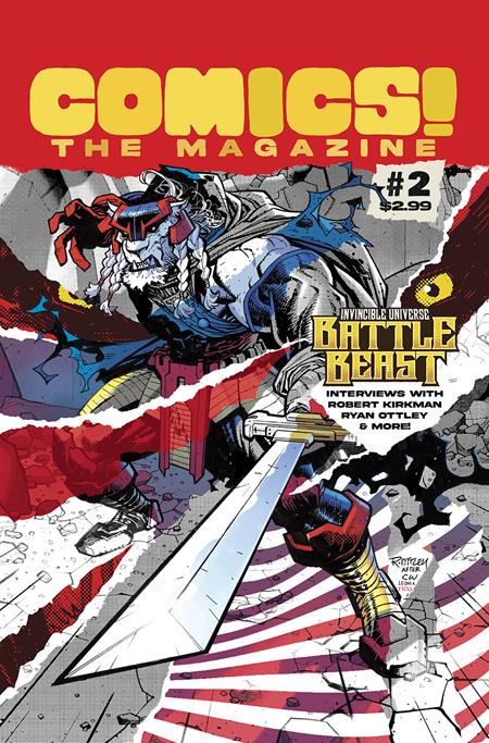 COMICS THE MAGAZINE #2 RYAN OTTLEY, RICO RENZ A COVER