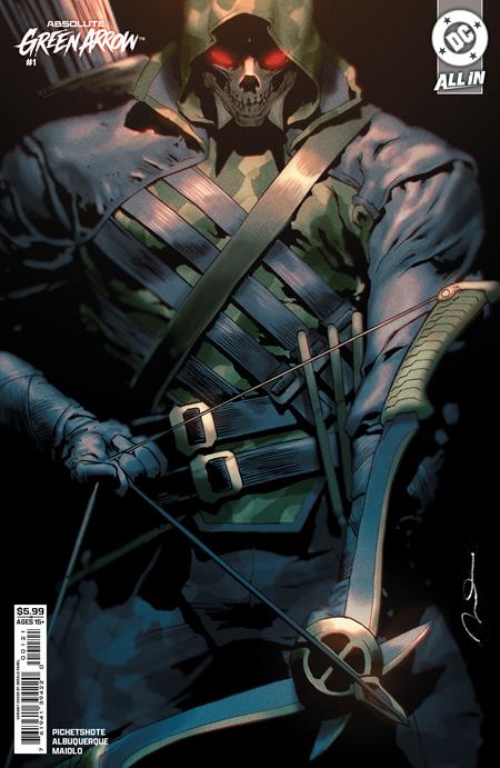 ABSOLUTE GREEN ARROW #1 (OF 6) GERALD PAREL B COVER