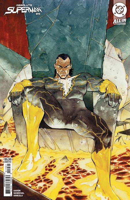 ABSOLUTE SUPERMAN #19 CHUMA HILL C COVER