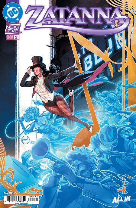 ZATANNA (2026) #2 JAMAL CAMPBELL A COVER