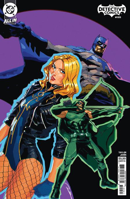 DETECTIVE COMICS #1109 GERALD PAREL B COVER