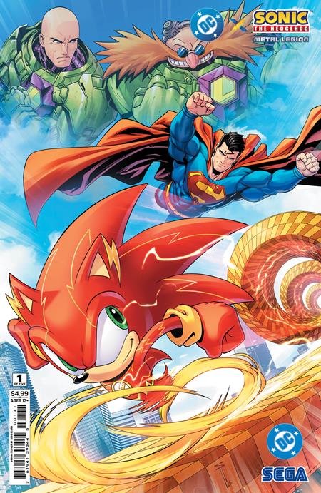 DC X SONIC THE HEDGEHOG THE METAL LEGION #1 (OF 5) SERG ACUNA C COVER
