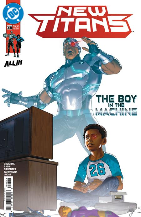 NEW TITANS #35 TAURIN CLARKE A COVER
