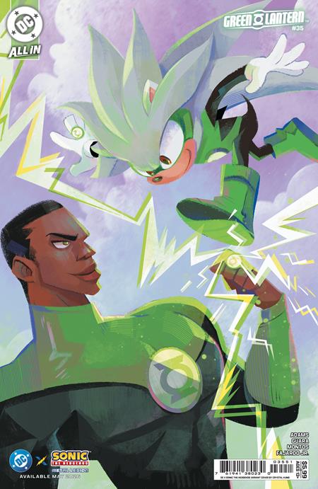 GREEN LANTERN #35 CRYSTAL KUNG DC X SONIC E COVER