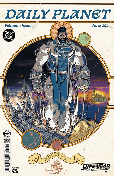 SUPERMAN FATHER OF TOMORROW #1 (OF 6) RILEY ROSSMO C COVER