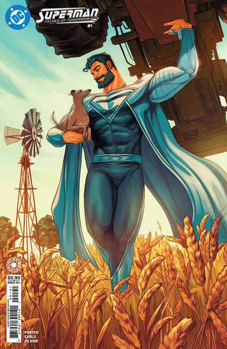 SUPERMAN FATHER OF TOMORROW #1 (OF 6) NIMIT MALAVIA D COVER