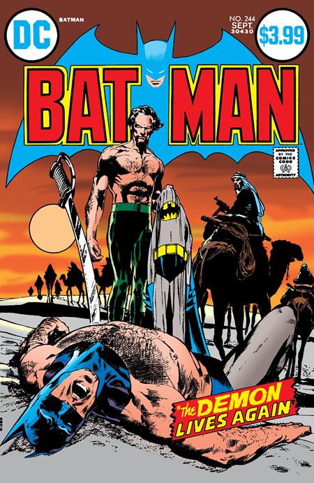 BATMAN #244 FACSIMILE EDITION NEAL ADAMS A COVER