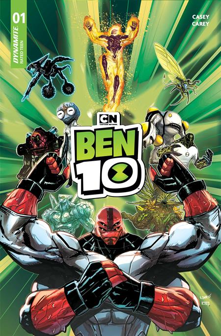 BEN 10 #1 ROBERT CAREY A COVER
