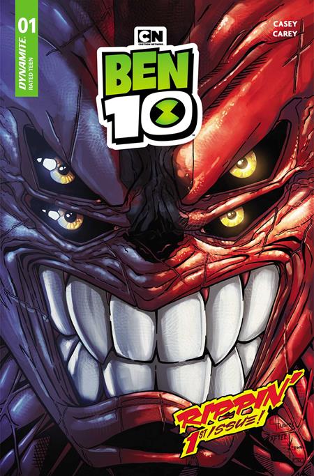 BEN 10 #1 TRADE DRESS CORMAC HUGHES Q COVER