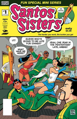SANTOS SISTERS FUN SPECIAL #1 (OF 3) GREG & FAKE A COVER