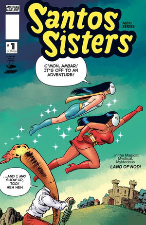 SANTOS SISTERS FUN SPECIAL #1 (OF 3) BOB BURDEN B COVER