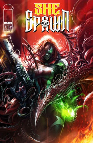 SHE-SPAWN #1 (OF 5) FRANCESCO MATTINA B COVER