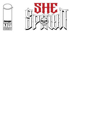 SHE-SPAWN #1 (OF 5) BLANK SKETCH C COVER
