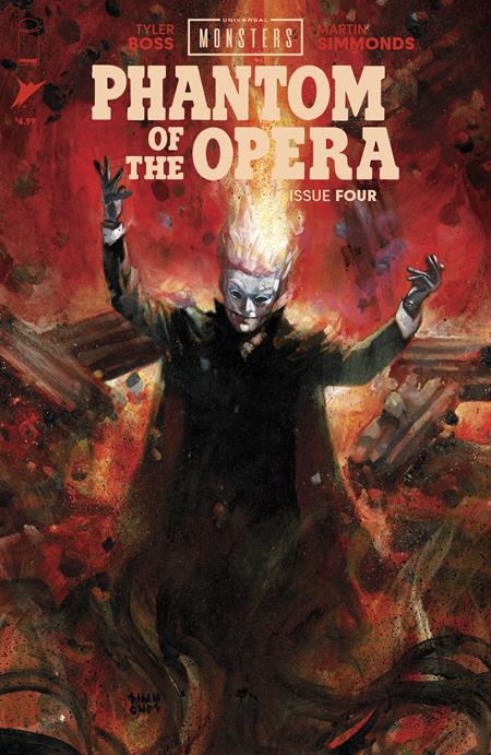 UNIVERSAL MONSTERS PHANTOM OF THE OPERA #4 (OF 4) MARTIN SIMMONDS A COVER