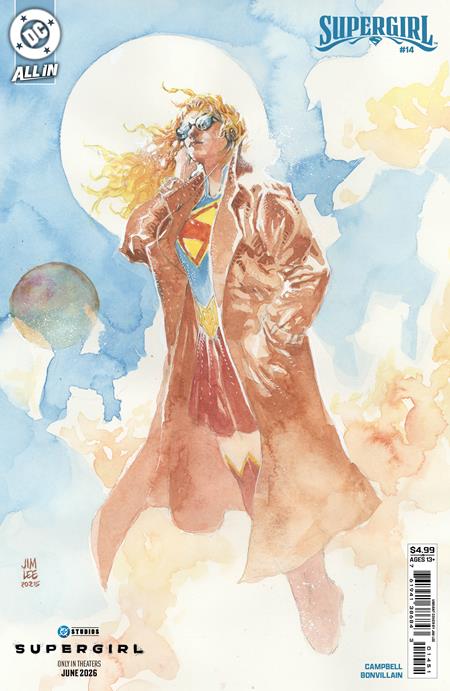 SUPERGIRL #14 JIM LEE SUPERGIRL MOVIE E COVER