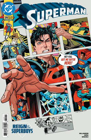SUPERMAN #39 CHRIS BURNHAM D COVER (Copy)