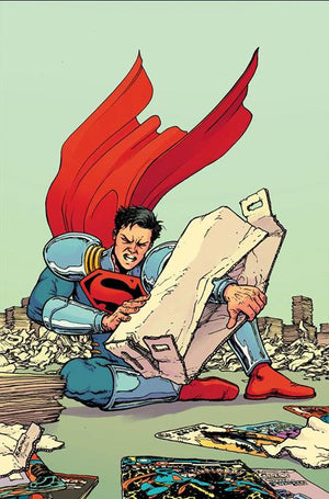 SUPERMAN #39 CHRIS BURNHAM D COVER