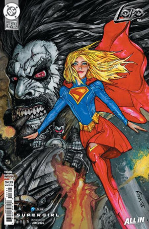 LOBO #4 SUPERGIRL MOVIE SIMON BISLEY E COVER