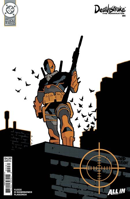 DEATHSTROKE THE TERMINATOR #4 DAVID AJA C COVER