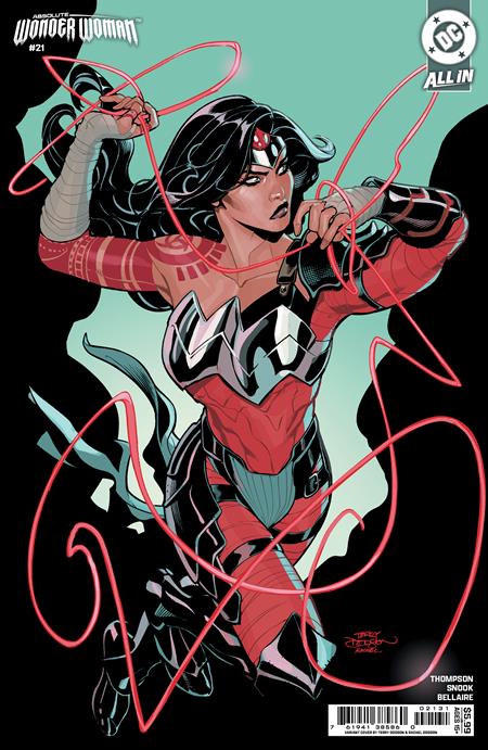 ABSOLUTE WONDER WOMAN #21 TERRY DODSON C COVER