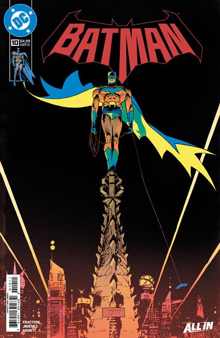 BATMAN #10 JORGE JIMENEZ A COVER