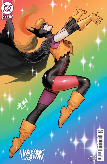 HARLEY QUINN #63 DAVID NAKAYAMA B COVER