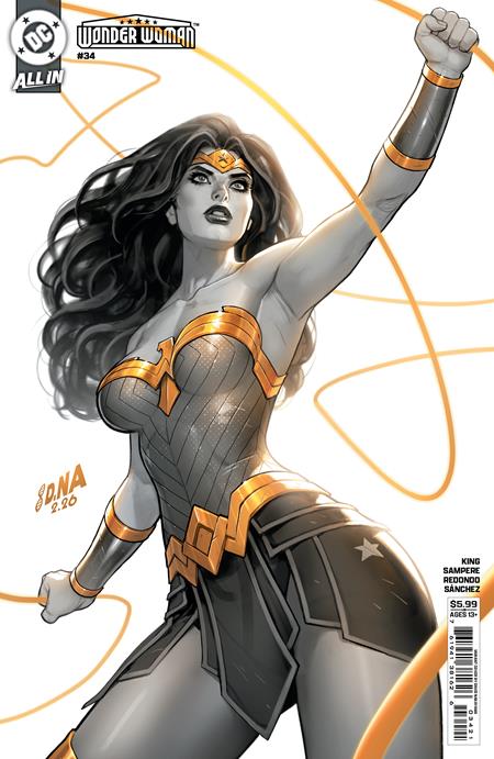 WONDER WOMAN #34 DAVID NAKAYAMA B COVER