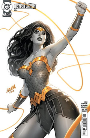 WONDER WOMAN #34 DAVID NAKAYAMA B COVER