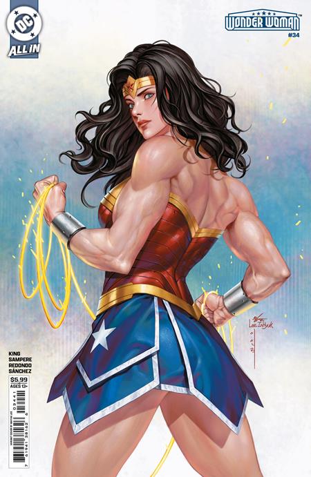 WONDER WOMAN #34 INHYUK LEE D COVER