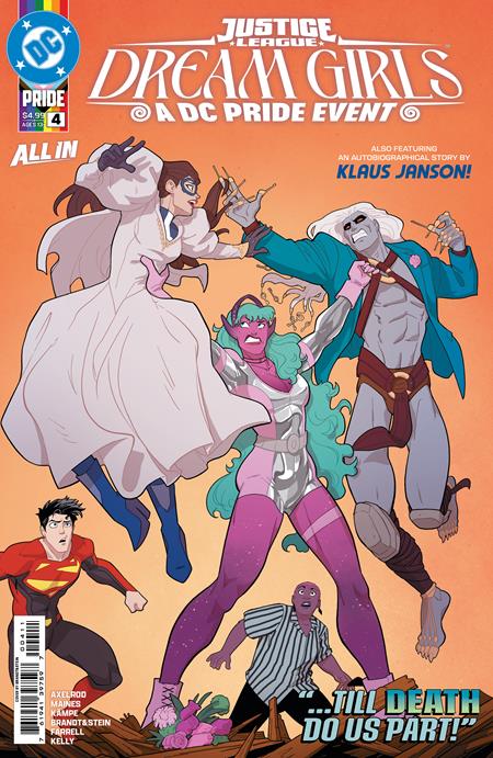JUSTICE LEAGUE DREAM GIRLS A DC PRIDE EVENT #4 (OF 4) BRANDT&STEIN A COVER