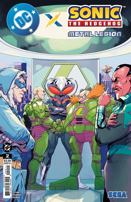 DC X SONIC THE HEDGEHOG THE METAL LEGION #2 (OF 5) PABLO M. COLLAR A COVER