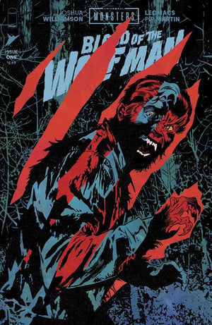 UNIVERSAL MONSTERS BLOOD OF THE WOLF MAN #1 (OF 4) DIE CUT FOIL REVEAL MICHAEL WALSH I COVER