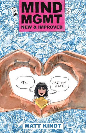 MIND MGMT NEW & IMPROVED #1 DIE CUT MATT KINDT A COVER