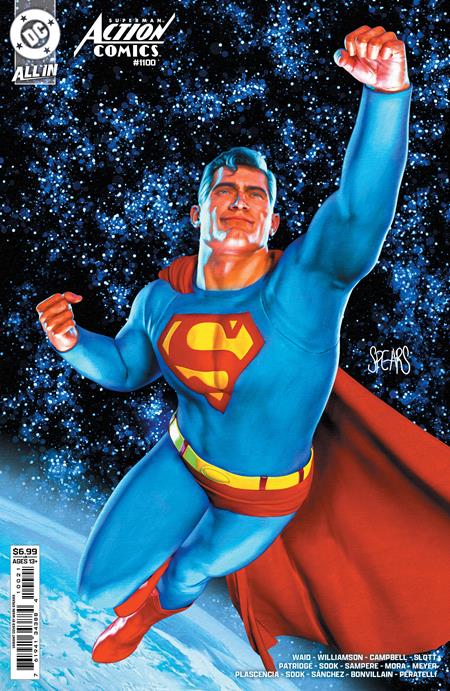 ACTION COMICS #1100 MARK SPEARS B COVER