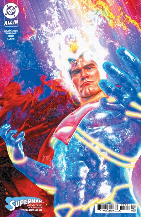 SUPERMAN ANNUAL YEAR ONE THOUSAND #1 (ONE SHOT) MARK SPEARS B COVER