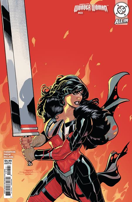 ABSOLUTE WONDER WOMAN #22 TERRY DODSON B COVER