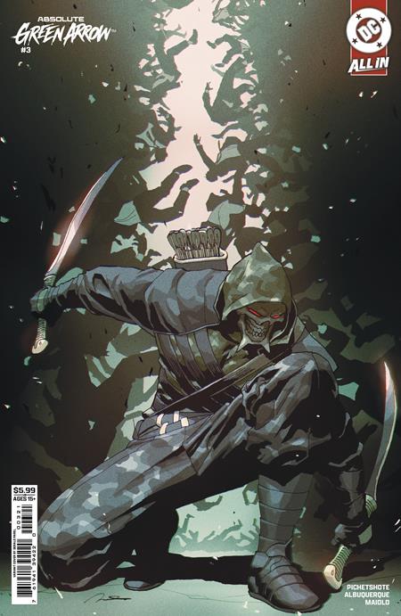 ABSOLUTE GREEN ARROW #3 (OF 6) GERALD PAREL B COVER