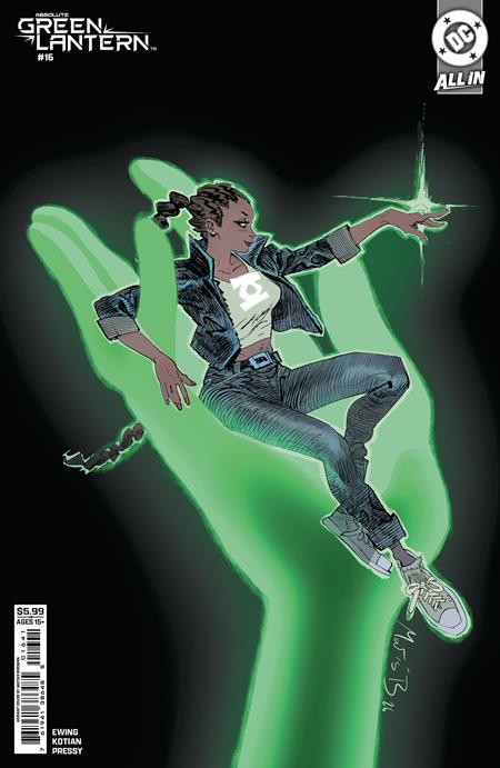 ABSOLUTE GREEN LANTERN #16 MATIAS BERGARA D COVER
