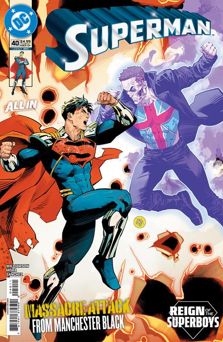 SUPERMAN #40 DAN MORA A COVER