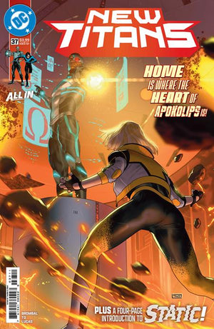 NEW TITANS #37 TAURIN CLARKE A COVER