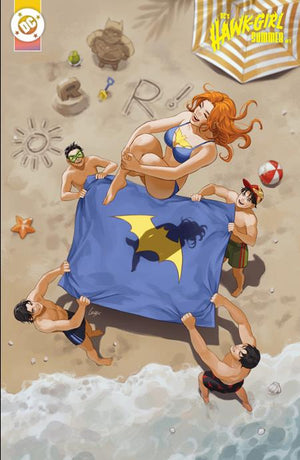 DCS HAWK-GIRL SUMMER #1 (ONE SHOT) LESLEY LEIRIX LI B COVER