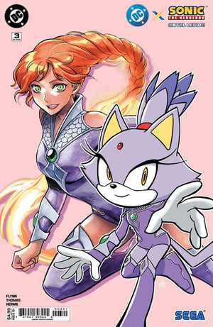 DC X SONIC THE HEDGEHOG THE METAL LEGION #3 (OF 5) SAOWEE B COVER