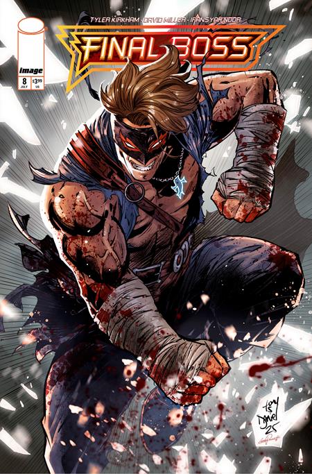 FINAL BOSS #8 TONY DANIEL A COVER