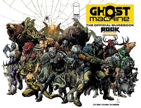 GHOST MACHINE THE OFFICIAL GUIDEBOOK #4 (OF 5) WRAPAROUND GARY FRANK & BRAD ANDERSON A COVER